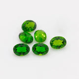 Natural Diopside 3*5mm Gem Oval Bracelet Necklace DIY Loose Gemstones