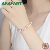 Baroque Pearl Bracelets for Women Beads Jewelry