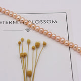 Natural Freshwater Pearl Beads Round Loose Pearls Bead DIY Jewelry Making