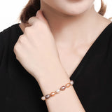 Freshwater Pearl Bracelet for Women, Adjustable Femme Bracelet