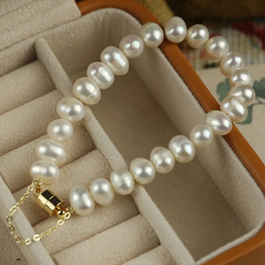 Natural Freshwater Pearl Bracelet for Girls