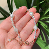 Baroque Pearl Beaded Strand Bracelets Wedding Jewelry