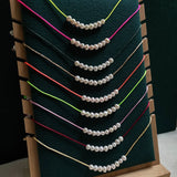 Freshwater Pearl Necklace for Women Girls Wedding Jewelry