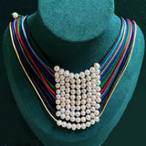Freshwater Pearl Necklace for Women Girls Wedding Jewelry