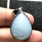 Natural Ocean Aquamarine Pendant Jewelry For Woman Lady Man