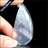 Rose Quartz Crystal Pendant Necklace for Women