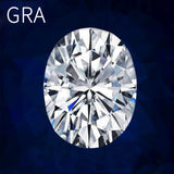 D VVS1 Moissanite Loose Gemstones 0.1-8ct Excellent Cut