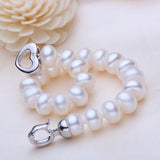 Real Pearl Bracelet Natural Freshwater Pearl Women's Jewelry Gift