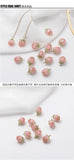 Copper Metal Charms Resin Strawberry Charms 2pcs/lot DIY Jewelry Making Finding