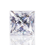 Real Princess Cut Moissanite Diamond 10ct Loose Gemstones Pass Diamond Test