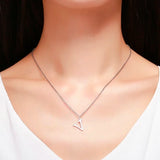 925 Sterling Silver Initial Charms Pendant for Women Girls - Undertale Gift