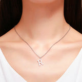 925 Sterling Silver Initial Charms Pendant for Women Girls - Undertale Gift