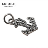 925 Silver Anchor Pendant with Mosaic Thai Silver Jewelry