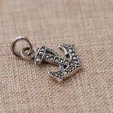 925 Silver Anchor Pendant with Mosaic Thai Silver Jewelry