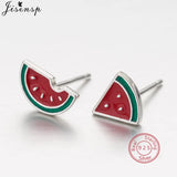 925 Silver Cat Ear Pearl Studs Daisy Flower Kids Gift