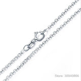 925 Sterling Silver Mermaid Tail Necklace Choker