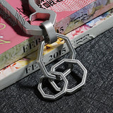 Real Pure Titanium Key Ring TC4 Lightweight Hanging Buckle Key Rings Holder