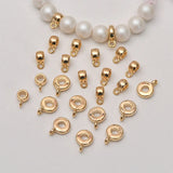 Round Hanging Loose Spacer Beads 2pcs/lot for DIY Jewelry Making