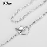 Real S925 Silver Fox Bracelet for Women's Silver Fine Jewelry