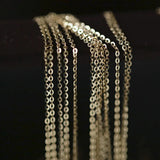 S925 Sterling Silver Choker Necklace 14K Plated Wedding Party Jewelry