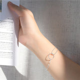 S925 Sterling Silver Circular Beads Friendship Bracelet