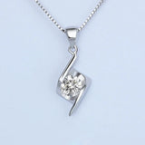 S925 Sterling Silver Zircon Pendant