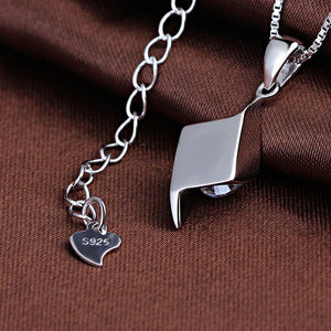 S925 Sterling Silver Zircon Pendant