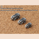 S925 Sterling Silver Pixiu Beads Wealth Bead