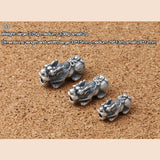 S925 Sterling Silver Pixiu Beads Wealth Bead