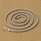 Thai Silver Corn Necklace Retro Pendant Necklace Jewelry