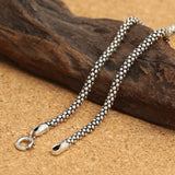 Thai Silver Corn Necklace Retro Pendant Necklace Jewelry