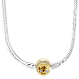 Authentic Shooting Star Love Heart Clasp 925 Sterling Silver Necklace