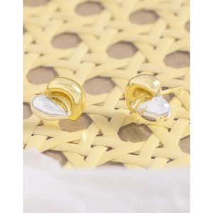 100% Sterling Silver S925 Female Niche Love Earrings Texture