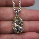 Sterling Silver Fish Pendant with 20inch Chain