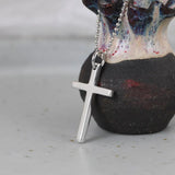Sterling Silver Cross Necklace Pendant for Women Men Lover