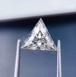 Triangle Cut Loose Moissanite Diamond 0.3-3ct D VVS1 Lab Grown