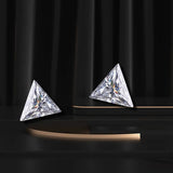 Triangle Cut Loose Moissanite Diamond 0.3-3ct D VVS1 Lab Grown
