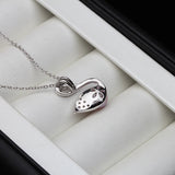 Freshwater Pearl Necklace 925 Silver Pendant Women Birthday Gift