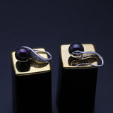 Natural Freshwater Pearl Earrings, 925 Silver Bridal Party Jewelry