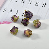12pcs/lot Rose Flower Charms for DIY Jewelry Making