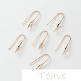 Copper Plated Diamond Earrings DIY Hand-Made Accessories