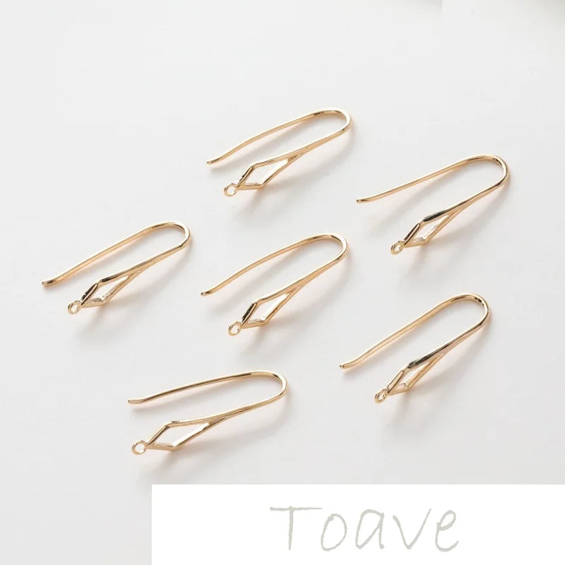 Copper Plated Diamond Earrings DIY Hand-Made Accessories