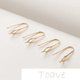 Copper Plated Diamond Earrings DIY Hand-Made Accessories