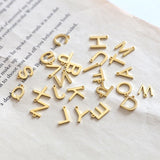 Copper English Letters Pendant for DIY Jewelry