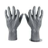 Gray Male Mannequin Left Hand, Jewelry Organizer Stand Holder