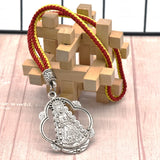 Spain Flag & Virgen del Roci Car Pendant
