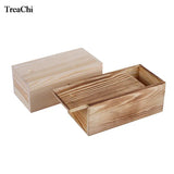 Wooden Tabletop Storage Box Baking Tung Wood Drawers