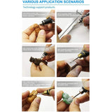 Mini Engraver Pen DIY Engraving Tool Kit for Metal Glass Wood