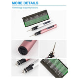 Mini Engraver Pen DIY Engraving Tool Kit for Metal Glass Wood