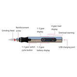Rechargeable Mini Engraver Pen DIY Kit for Metal Glass Wood
